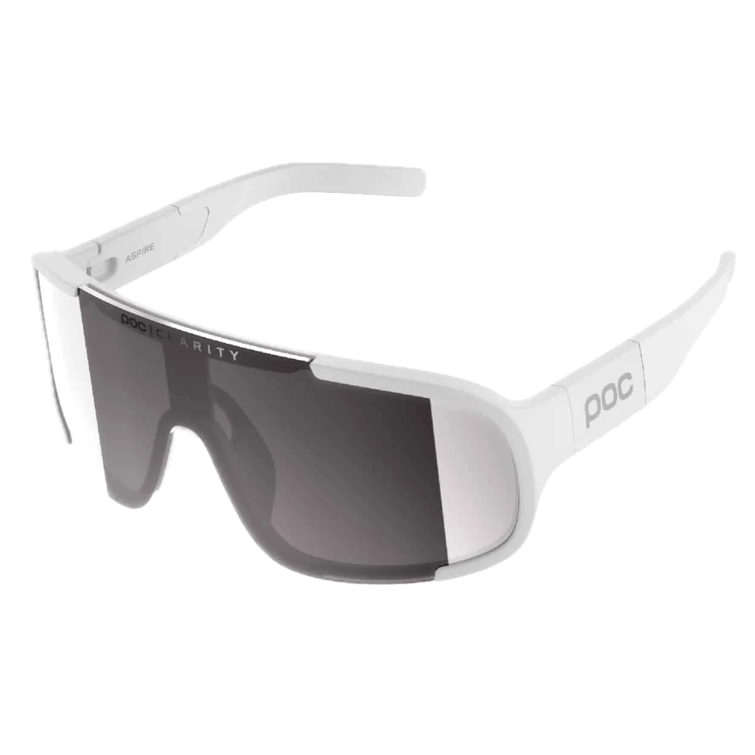 POC Aspire Sunglasses Uranium Black/Clarity Trail/Partly Sunny Silver Apparel - Apparel Accessories - Sunglasses