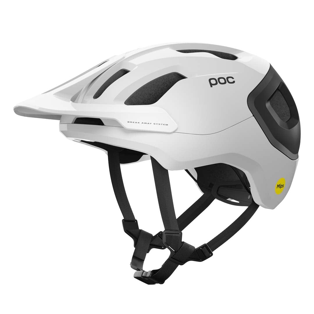 POC Axion Race Mips Hydrogen White/Uranium Black Matt / XS Apparel - Apparel Accessories - Helmets - Mountain - Open Face