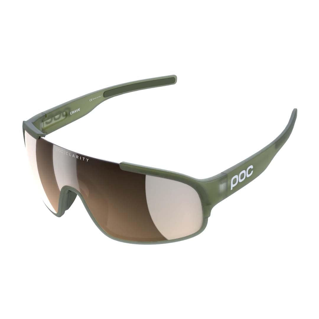 POC Crave Clarity Sunglasses Epidote Green Translucent / Clarity Trail Siver Cat 2 Apparel - Apparel Accessories - Sunglasses