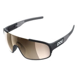 POC Crave Clarity Sunglasses Uranium Black Translucent/Grey / Clarity Trail Siver Cat 2 Apparel - Apparel Accessories - Sunglasses