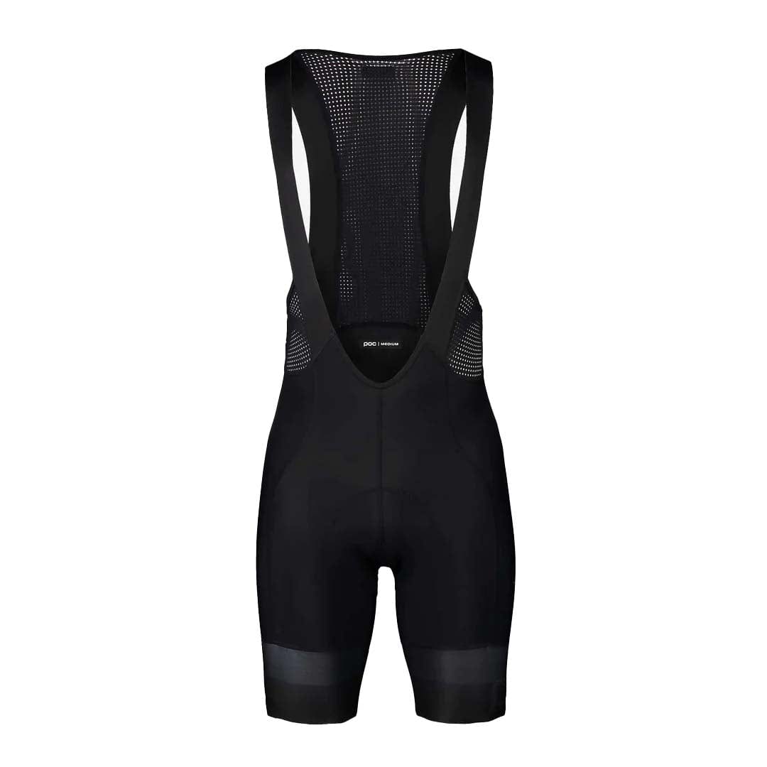 POC Men's Essential Road VPDs Bib Shorts Uranium Black/Uranium Black / Small Apparel - Clothing - Men's Bibs - Road - Bib Shorts