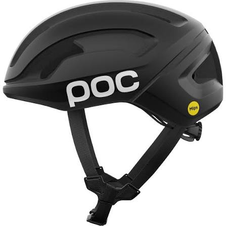 POC Omne Air Mips Helmet Uranium Black Matt/Hydrogen White w/Logo / M Apparel - Apparel Accessories - Helmets - Road