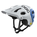 POC Tectal Race Mips Helmet Hydrogen White/Opal Blue Metallic/Matt / Small Apparel - Apparel Accessories - Helmets - Mountain - Open Face