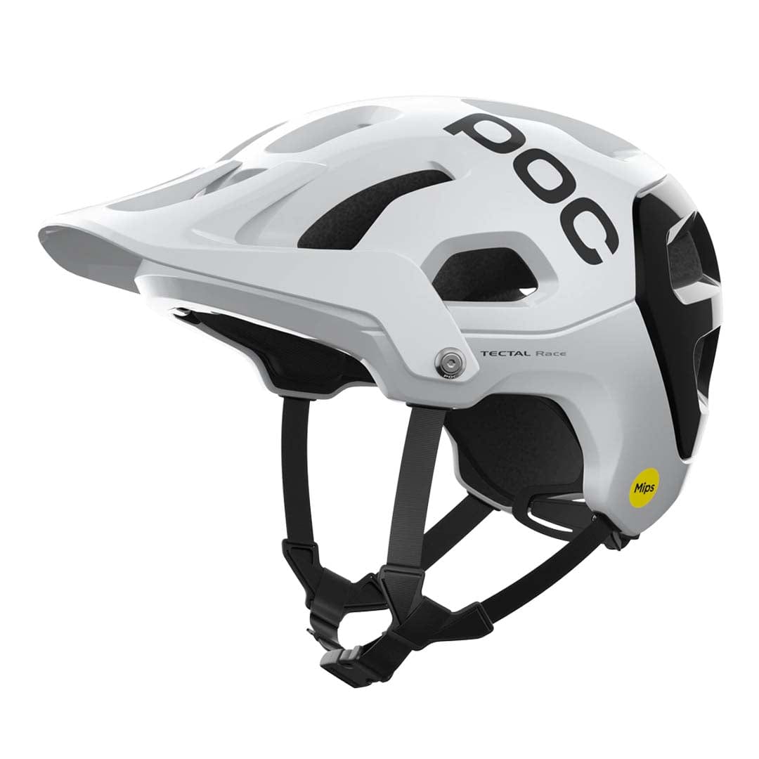 POC Tectal Race Mips Helmet Hydrogen White/Uranium Black / Small Apparel - Apparel Accessories - Helmets - Mountain - Open Face