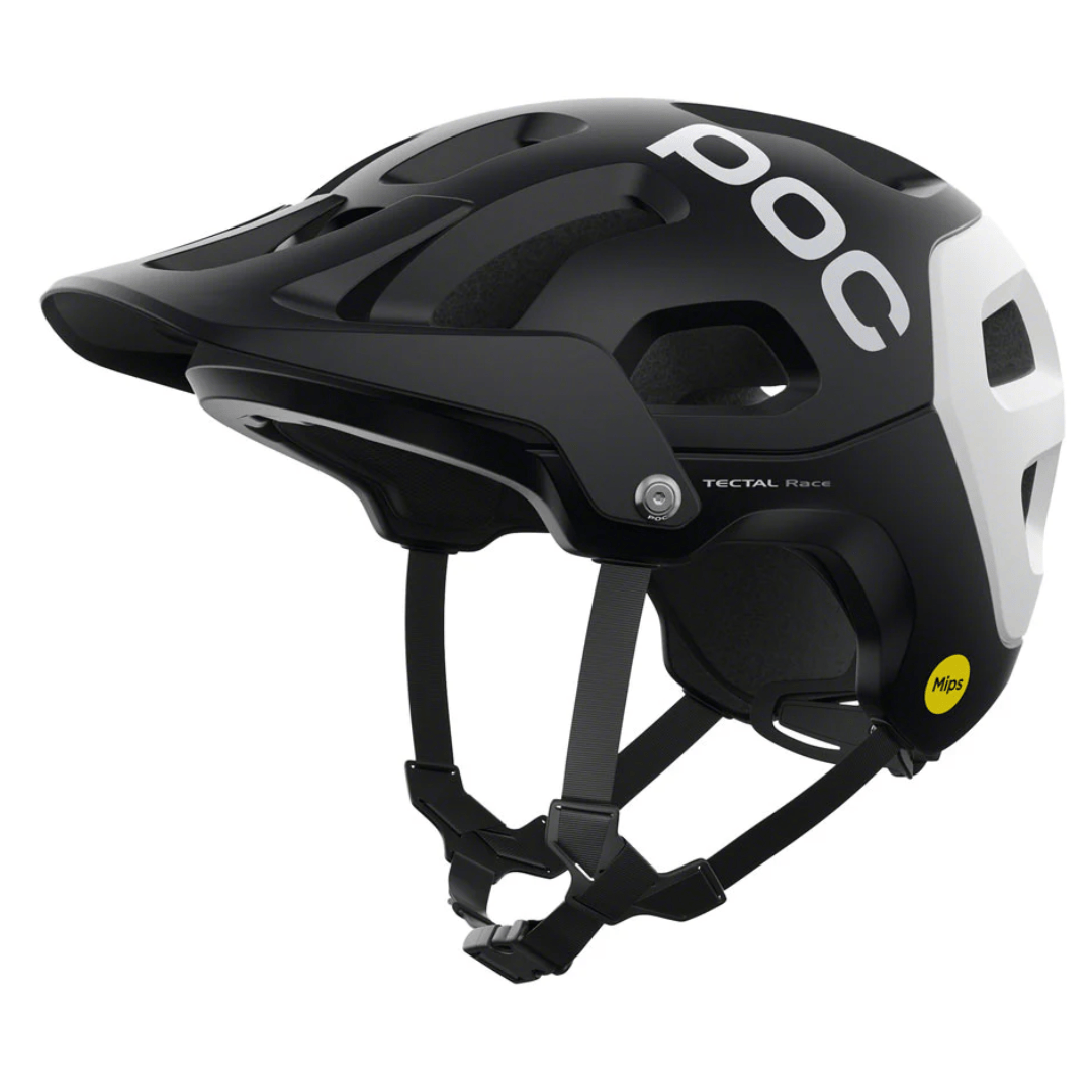 POC Tectal Race Mips Helmet Uranium Black/Hydrogen White Matt / S Apparel - Apparel Accessories - Helmets - Mountain - Open Face