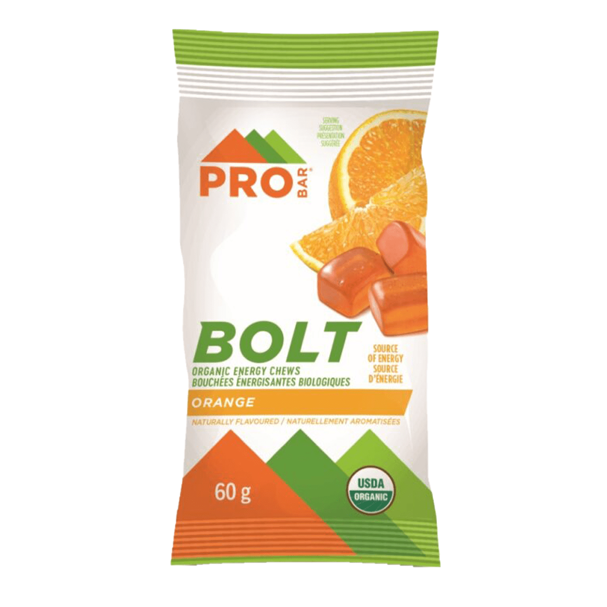 PROBAR BOLT Energy Chews Single Orange Other - Nutrition - Gummies