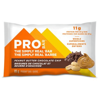 PROBAR Simply Real Bar 12-Unit Pack Peanut Butter Chocolate Chip Other