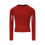 Q36.5 Base Layer 3 Long Sleeve Red / XXS-XS Apparel - Clothing - Unisex Base Layers