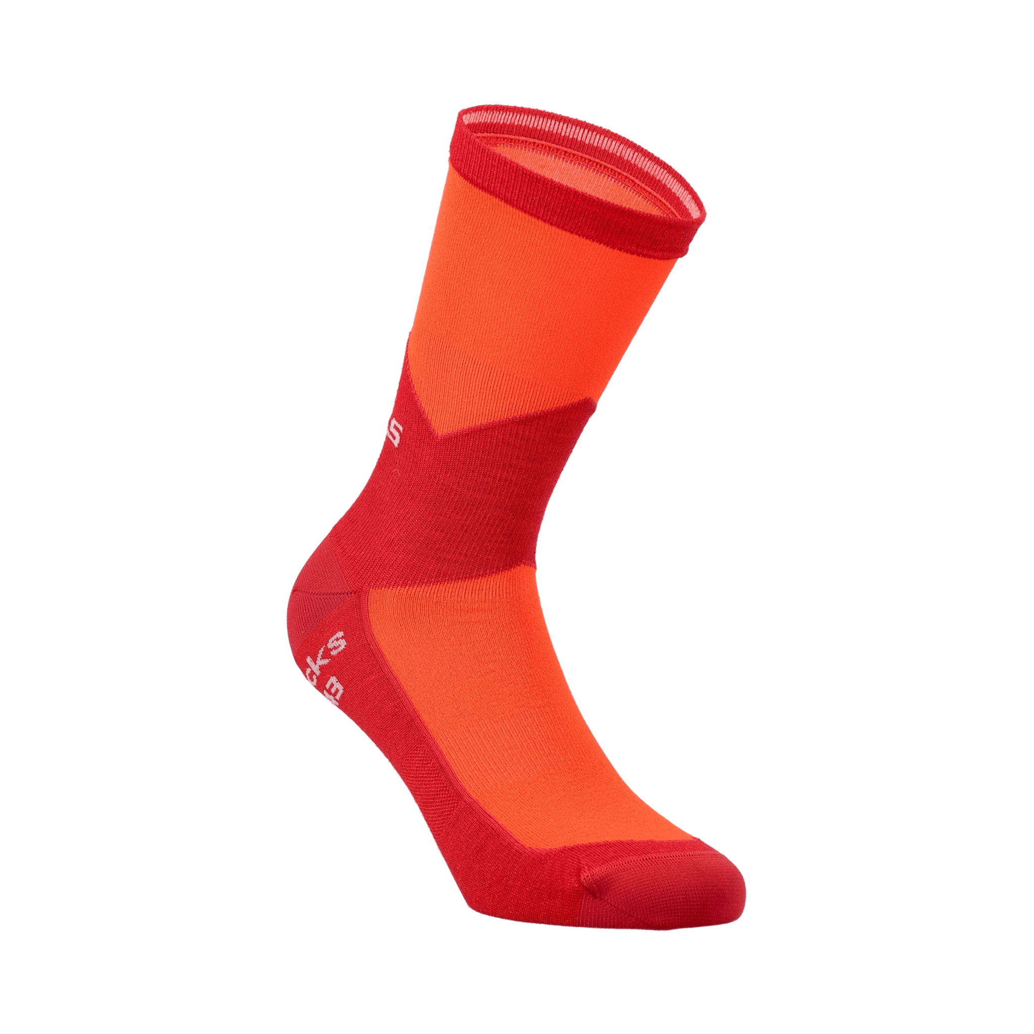 Q36.5 Hybrid 20 Socks Red / 36-39 Apparel - Clothing - Socks