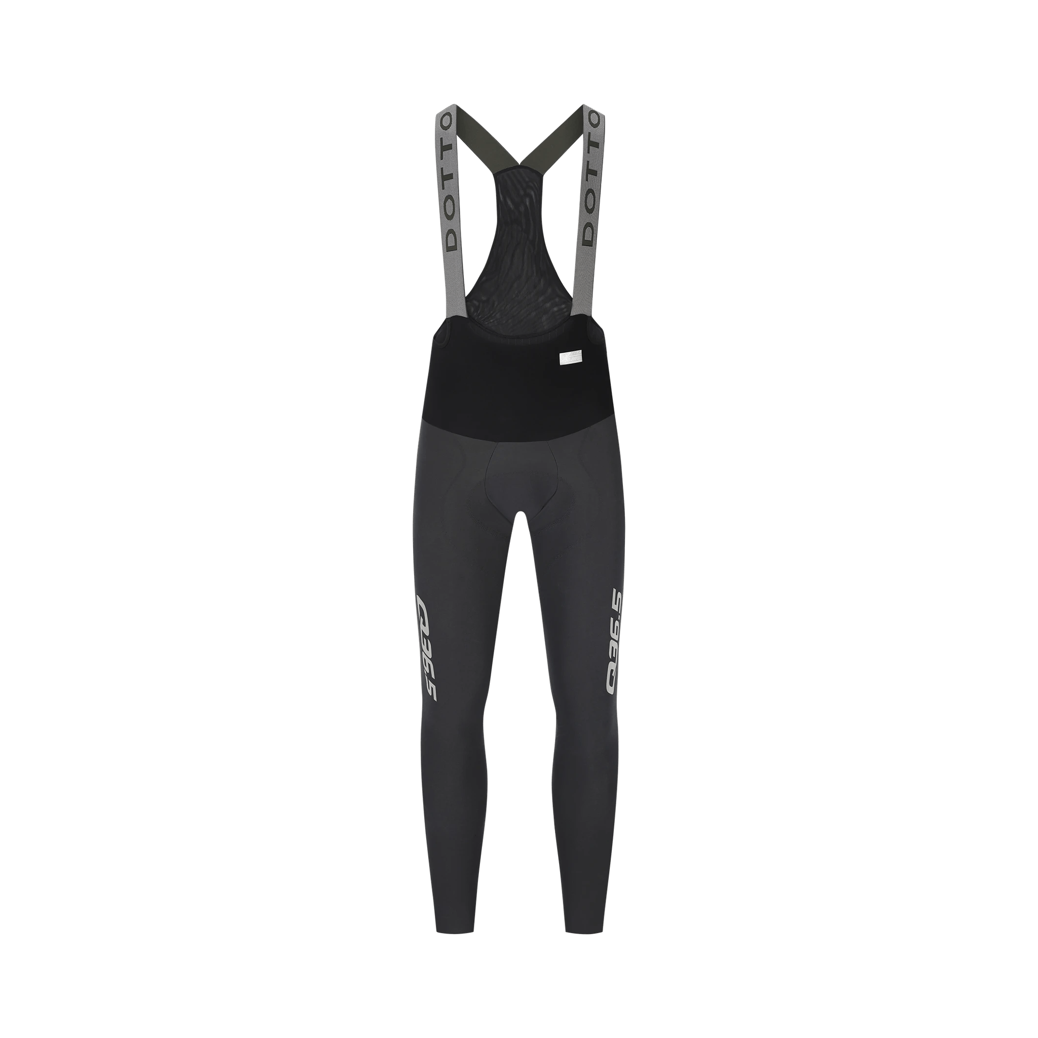Q36.5 Men's Dottore Hybrid Bib Tights Storm Grey / XS Apparel - Clothing - Men's Bibs - Road - Bib Tights