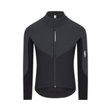 Q36.5 Men's Dottore Hybrid Que Long Sleeve Jersey Black / XS Apparel - Clothing - Men's Jerseys - Road