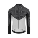 Q36.5 Men's Dottore Hybrid Que Long Sleeve Jersey Check Grey / XS Apparel - Clothing - Men's Jerseys - Road