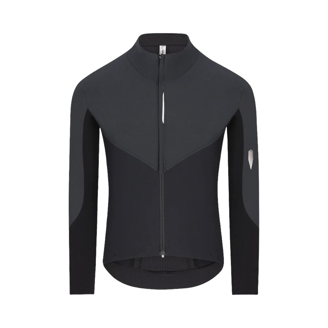 Q36.5 Men's Dottore Hybrid Que Long Sleeve Jersey Storm Grey / XS Apparel - Clothing - Men's Jerseys - Road