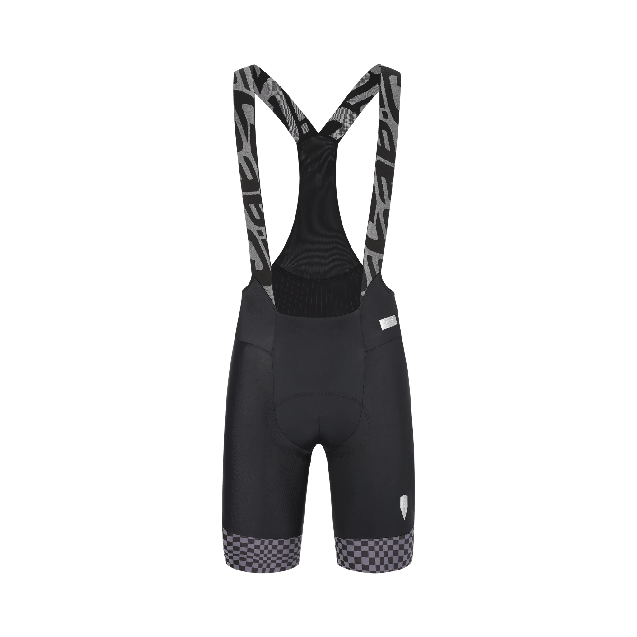 Q36.5 Men's Gregarius Pro Bib Short Check Grey / XXS Apparel - Clothing - Men's Bibs - Road - Bib Shorts