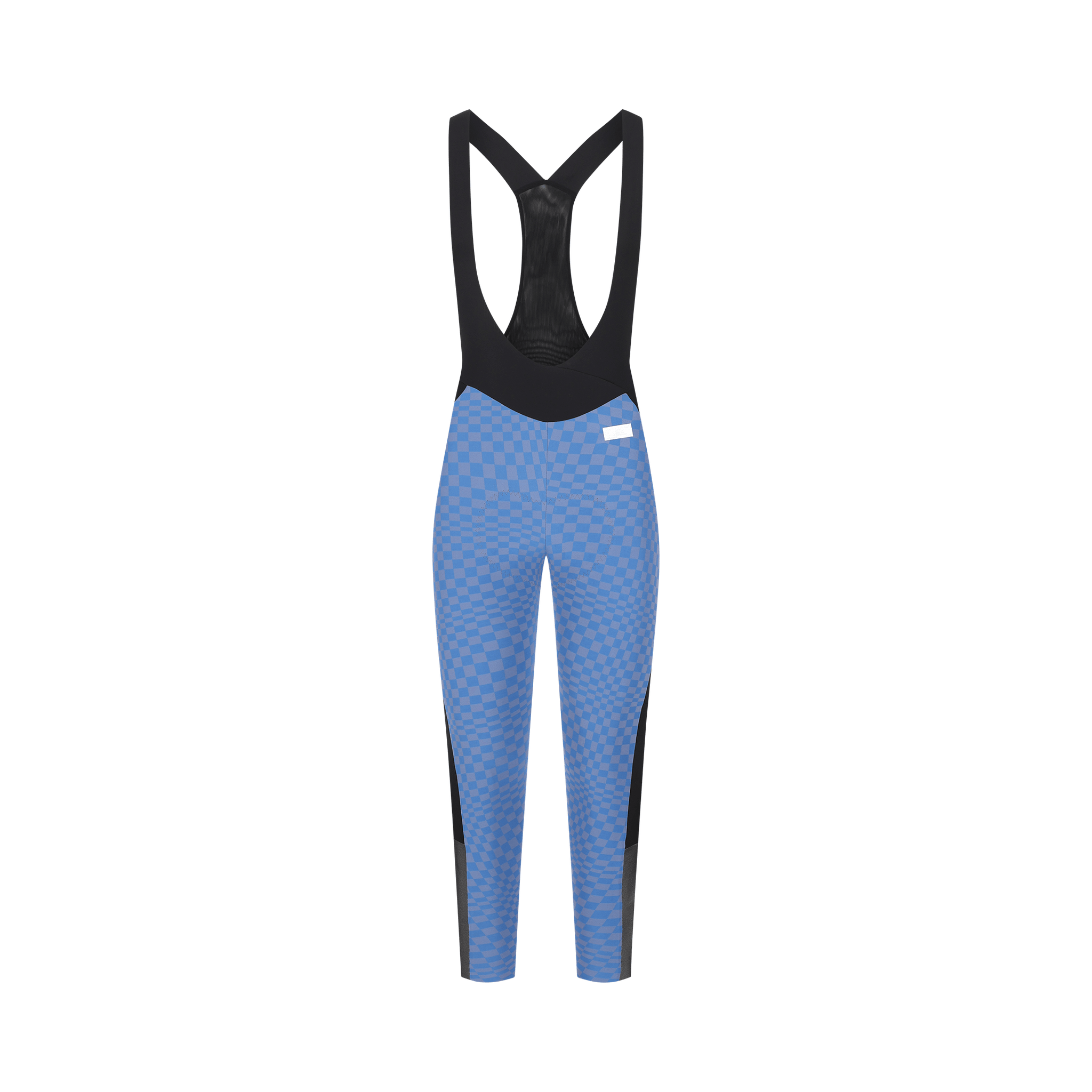 Q36.5 Women's Dottore Hybrid Bib Tights Supersonic Check / XS Apparel - Clothing - Women's Bibs - Road - Bib Tights
