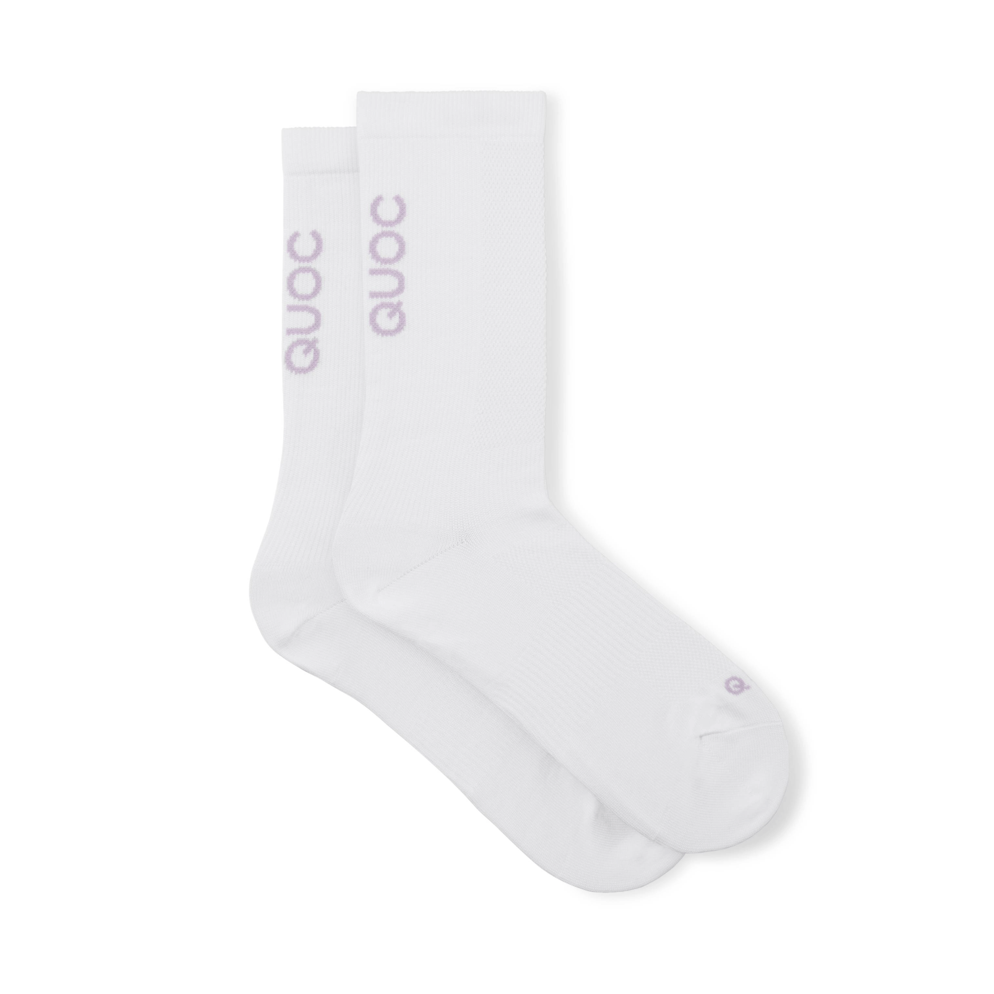 QUOC Performance Road Socks 2 White / S Apparel - Clothing - Socks