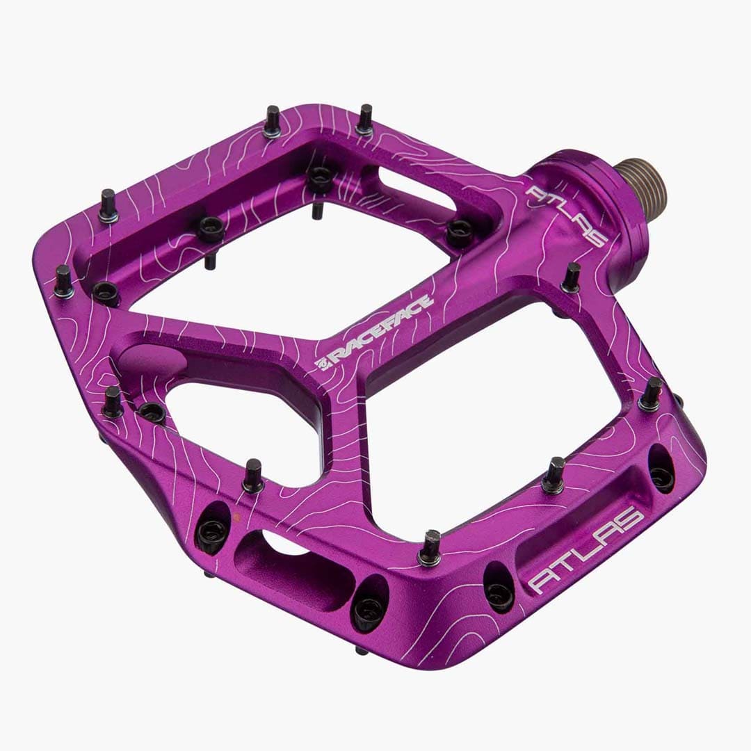 Race Face Atlas Pedal Purple Parts - Pedals - Mountain - Flats