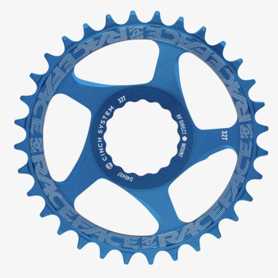 Race Face Cinch Direct Mount Chainring 10-12s Blue / 26t Parts - Chainrings