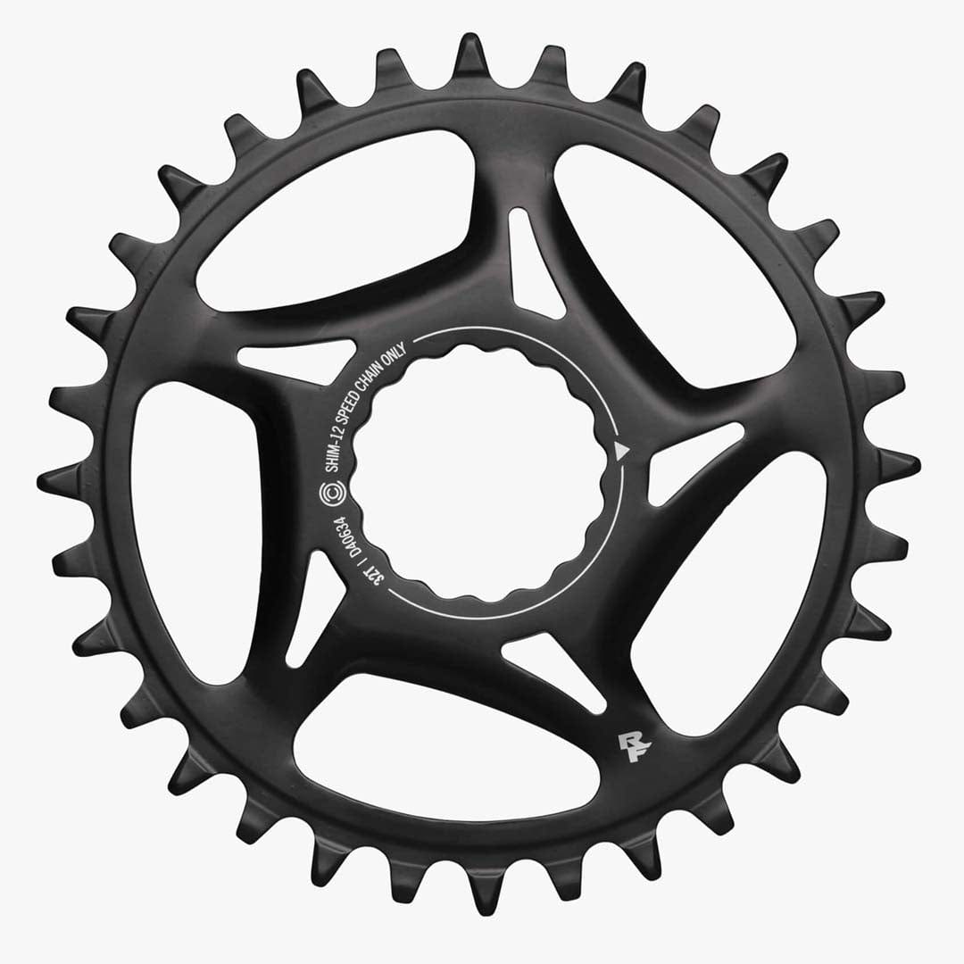 Race Face Cinch Direct Mount Steel Chainring Shimano 12sp Black / 30t Parts - Chainrings