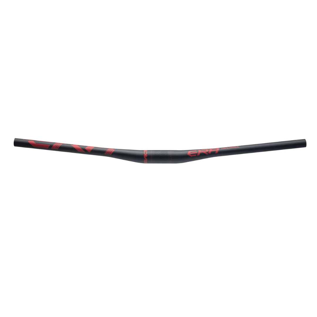 Race Face Era Carbon Handlebar 35mm Clamp 800mm Width Red / 10mm Rise Parts - Handlebars - Flat