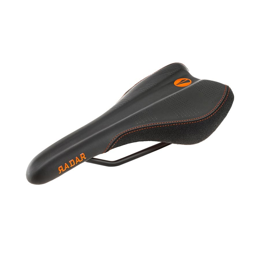 Radar Ti-Alloy Black/Bright Orange Mountain Saddles