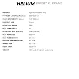 Radio Raceline Helium Expert XL BMX Frames