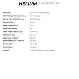 Radio Raceline Helium Junior BMX Frames
