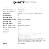 Radio Raceline Quartz Pro BMX Frames