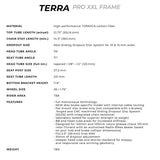Radio Raceline Terra Disc Pro XXL BMX Frames
