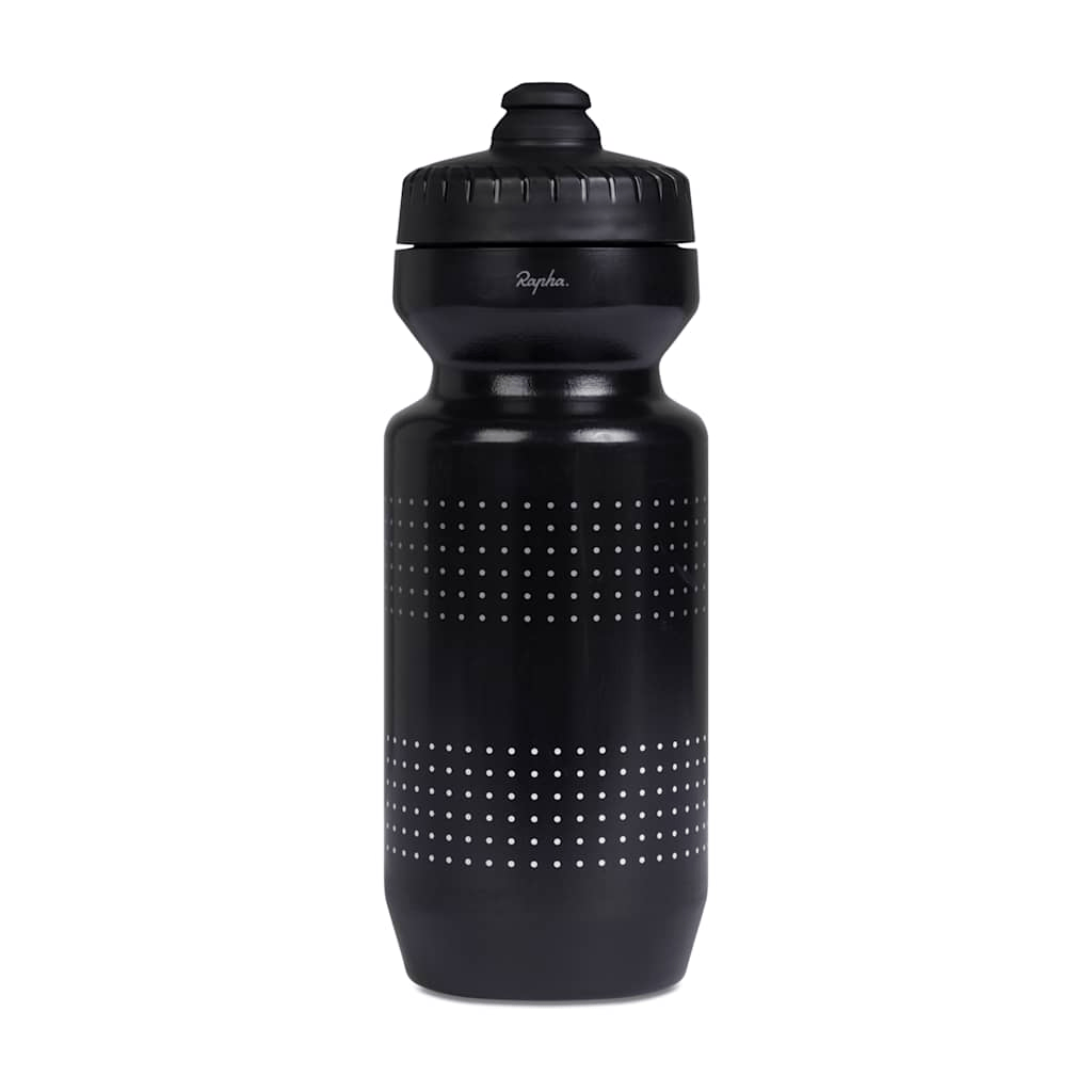 Rapha Brevet Bidon Black/Silver Accessories - Bottles
