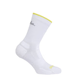 Rapha Brevet Socks White/Chartreuse / XS Apparel - Clothing - Socks