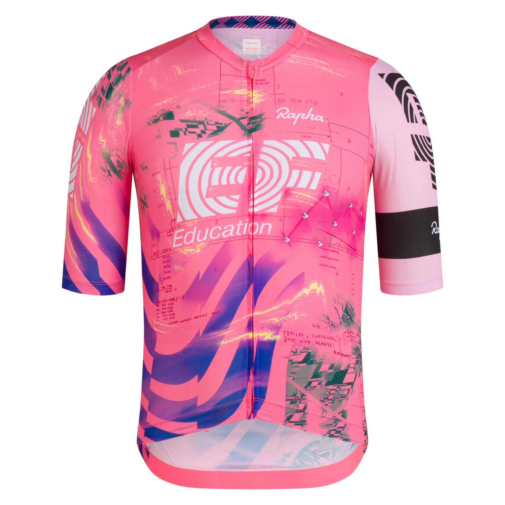 Rapha EF Men's Pro Team Training Jersey - Celebration Multicolour / XS Apparel - Clothing - Men's Jerseys - Road