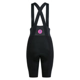 Rapha EF Women's Pro Team Bib Shorts III Long - Blackout Apparel - Clothing - Women's Bibs - Road