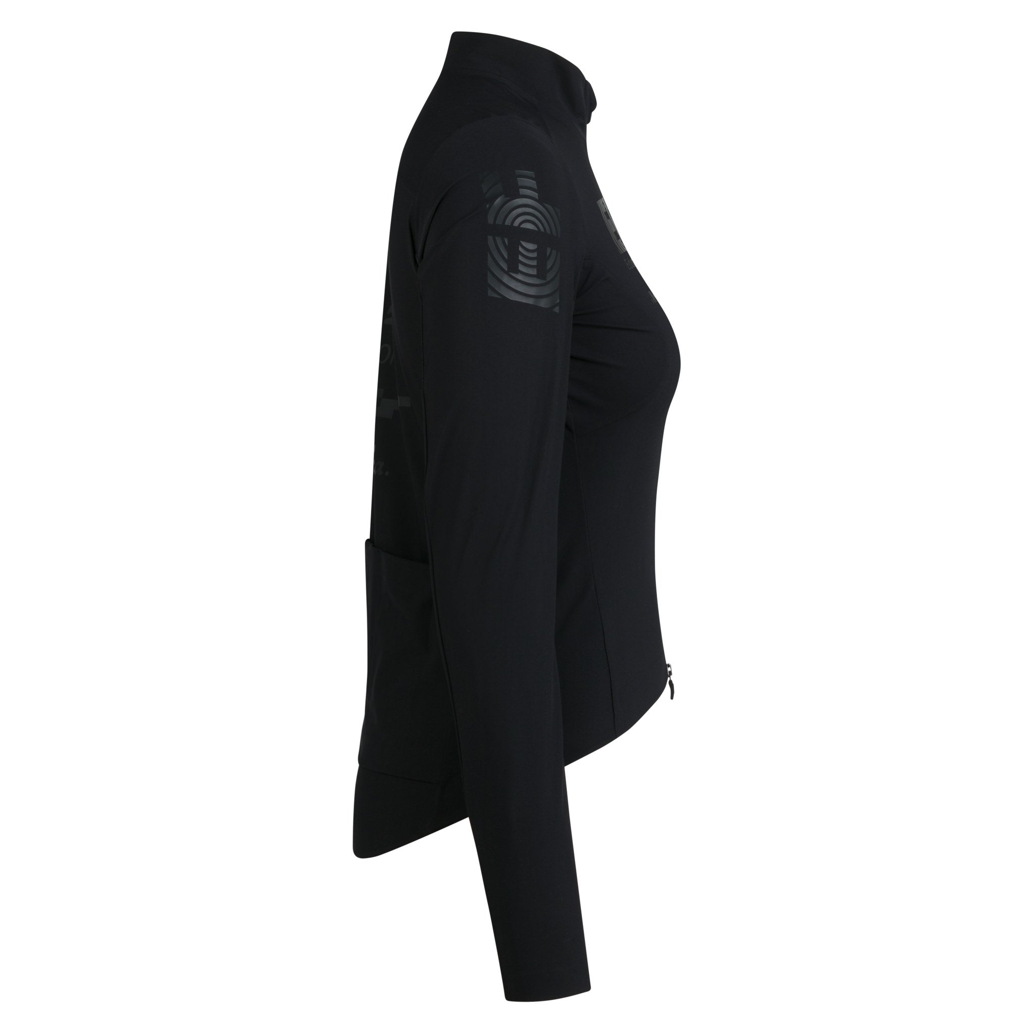 Rapha EF Women's Pro Team LS Shadow Jersey - Blackout Apparel - Clothing - Women's Jerseys - Road