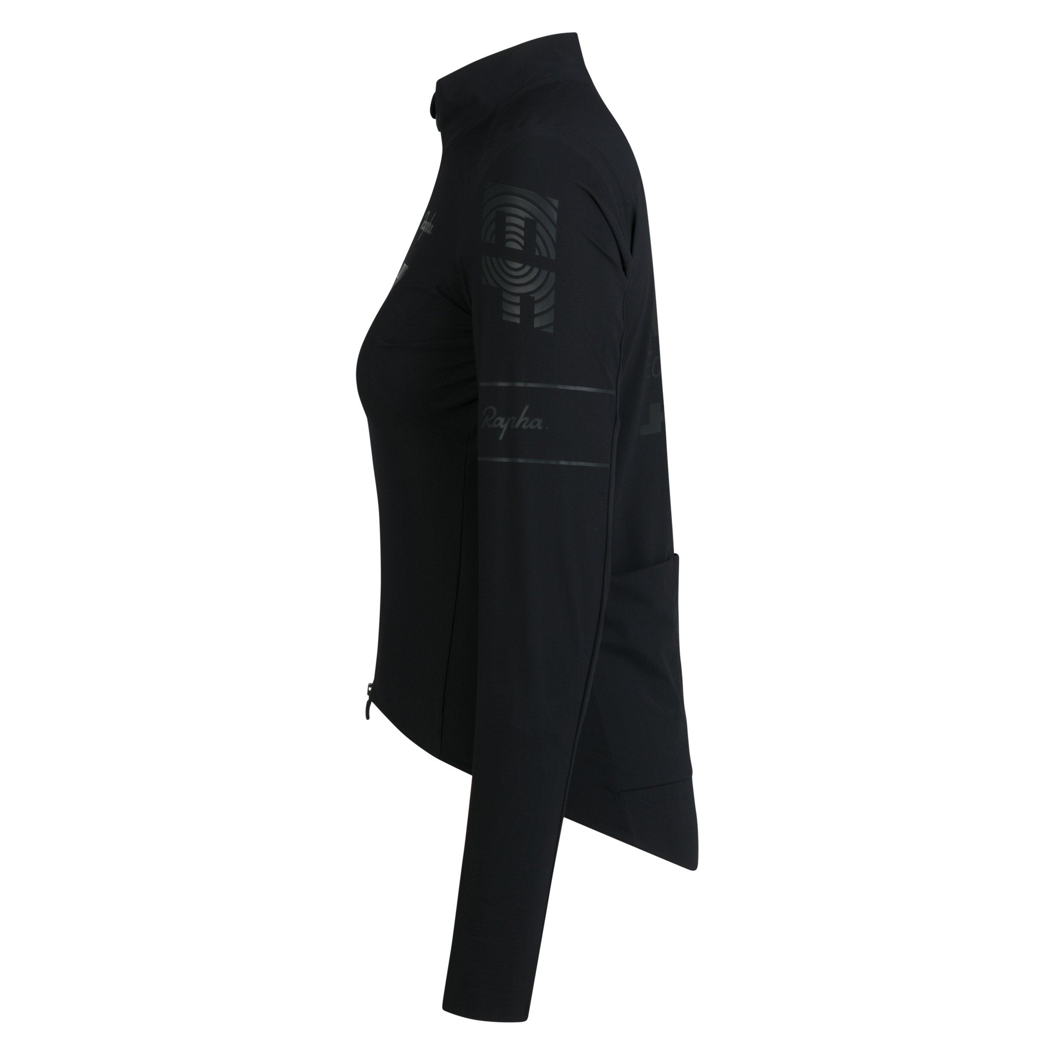 Rapha EF Women's Pro Team LS Shadow Jersey - Blackout Apparel - Clothing - Women's Jerseys - Road