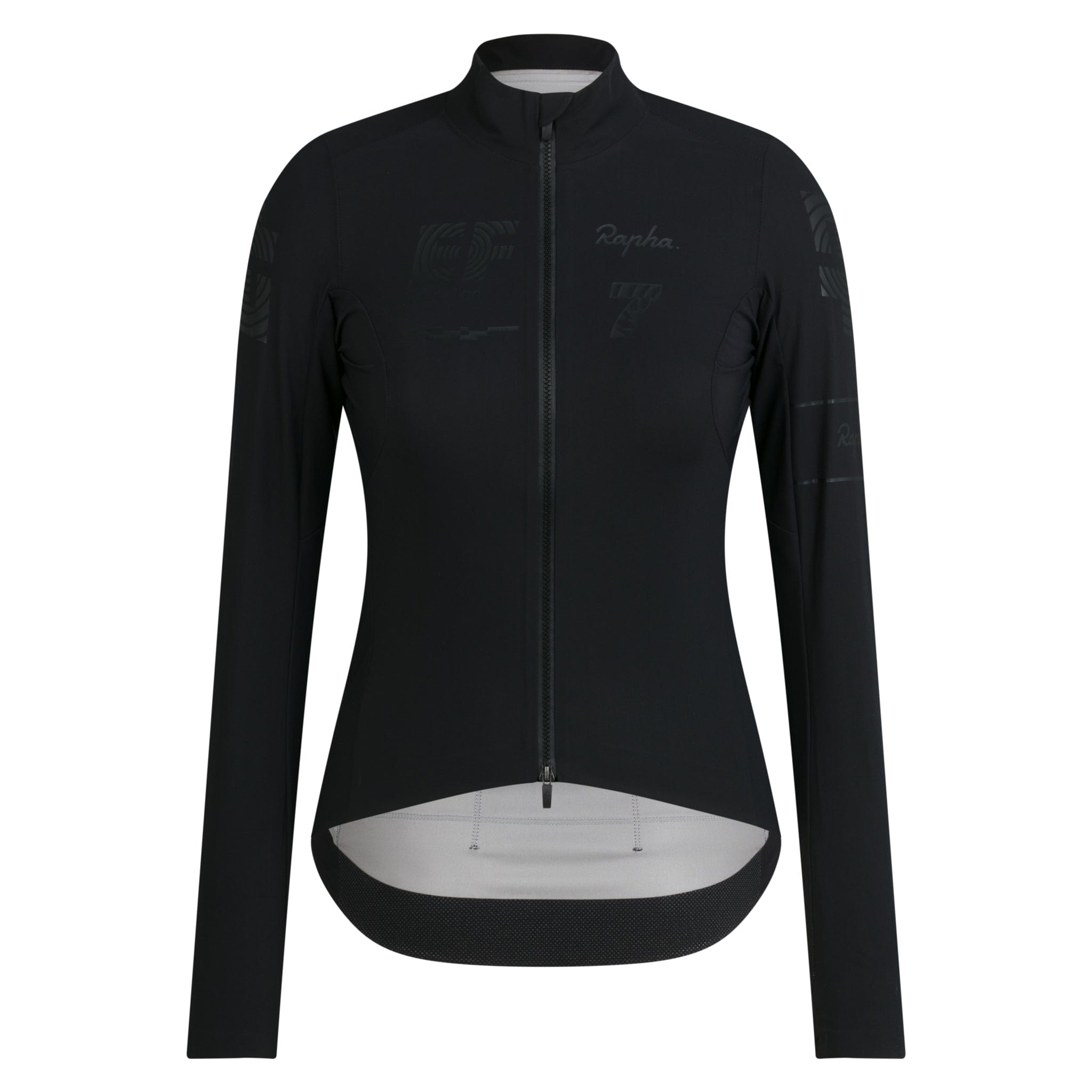 Rapha EF Women's Pro Team LS Shadow Jersey - Blackout Multicolour / XXS Apparel - Clothing - Women's Jerseys - Road