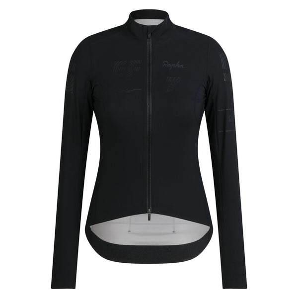 Rapha EF Women's Pro Team LS Shadow Jersey - Blackout – Bici