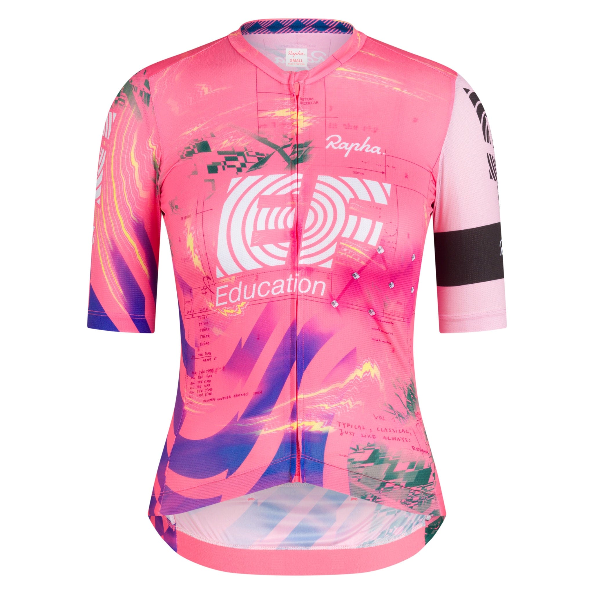Rapha EF Women's Pro Team Training Jersey - Celebration Multicolour / XXS Apparel - Clothing - Women's Jerseys - Road