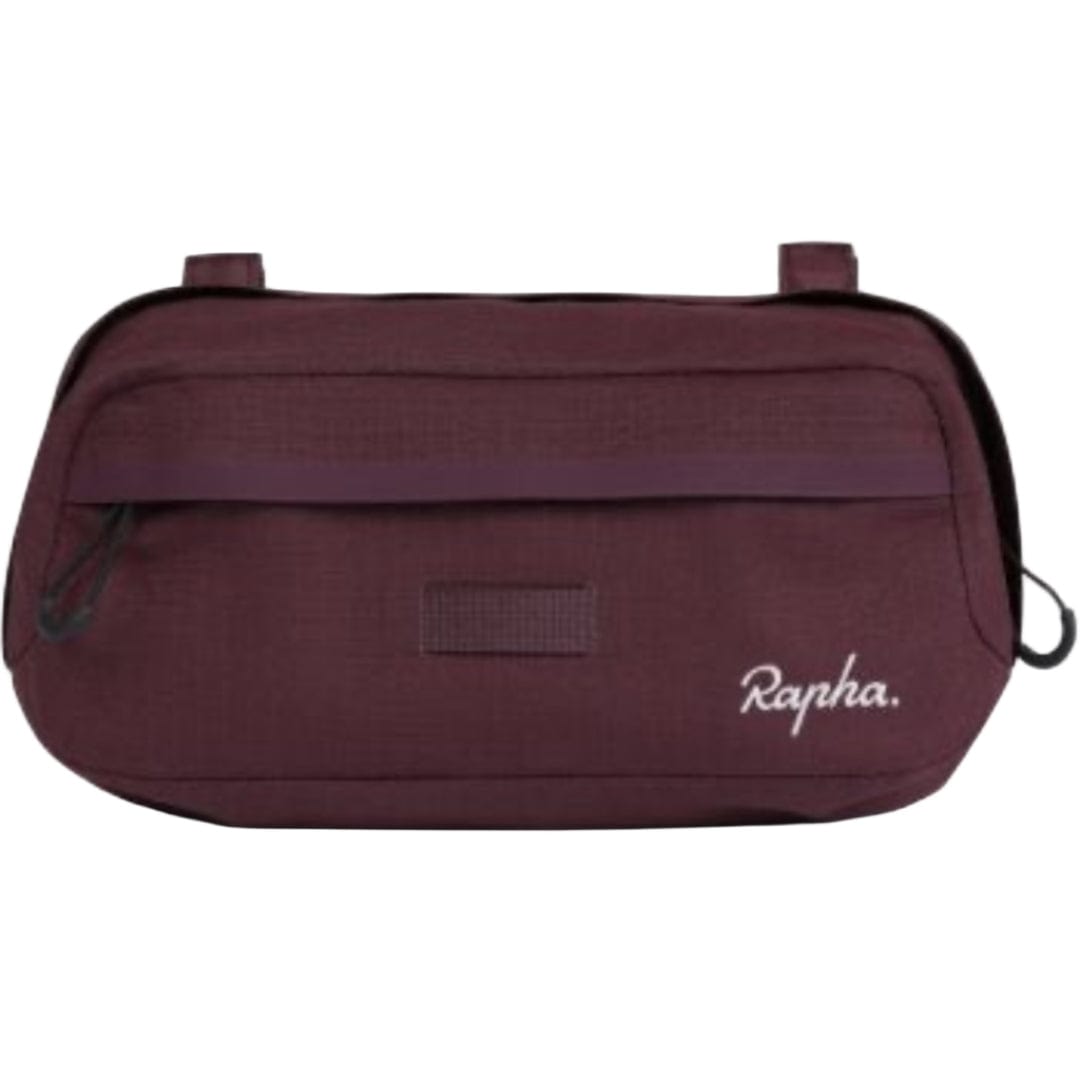 Rapha Explore Bar Bag 2.4L Fudge/White Alyssum Accessories - Bags - Handlebar Bags