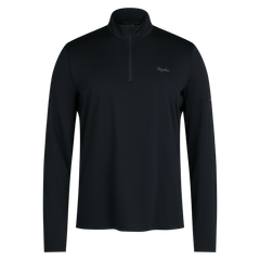 Rapha Men's Active Half Zip Black/Grey / XS Apparel - Clothing - Men's Casual