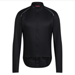 Rapha Men's Brevet Element Wind Jacket Black/Grey / Small Apparel - Clothing - Men's Jackets - Road