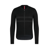 Rapha Men's Brevet LS Merino Jersey III Black/Black / XS Apparel - Clothing - Men's Jerseys - Road