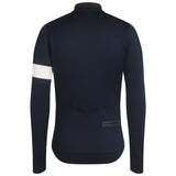 Rapha Men's Classic Long Sleeve Jersey Dark Navy/White/Light Blue Medium Apparel - Clothing - Men's Jerseys - Road