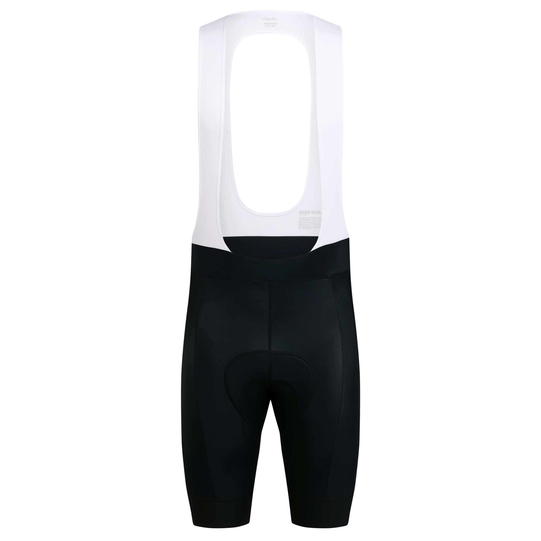 Rapha Men's Core Bib Shorts Black/White / XS Apparel - Clothing - Men's Bibs - Road