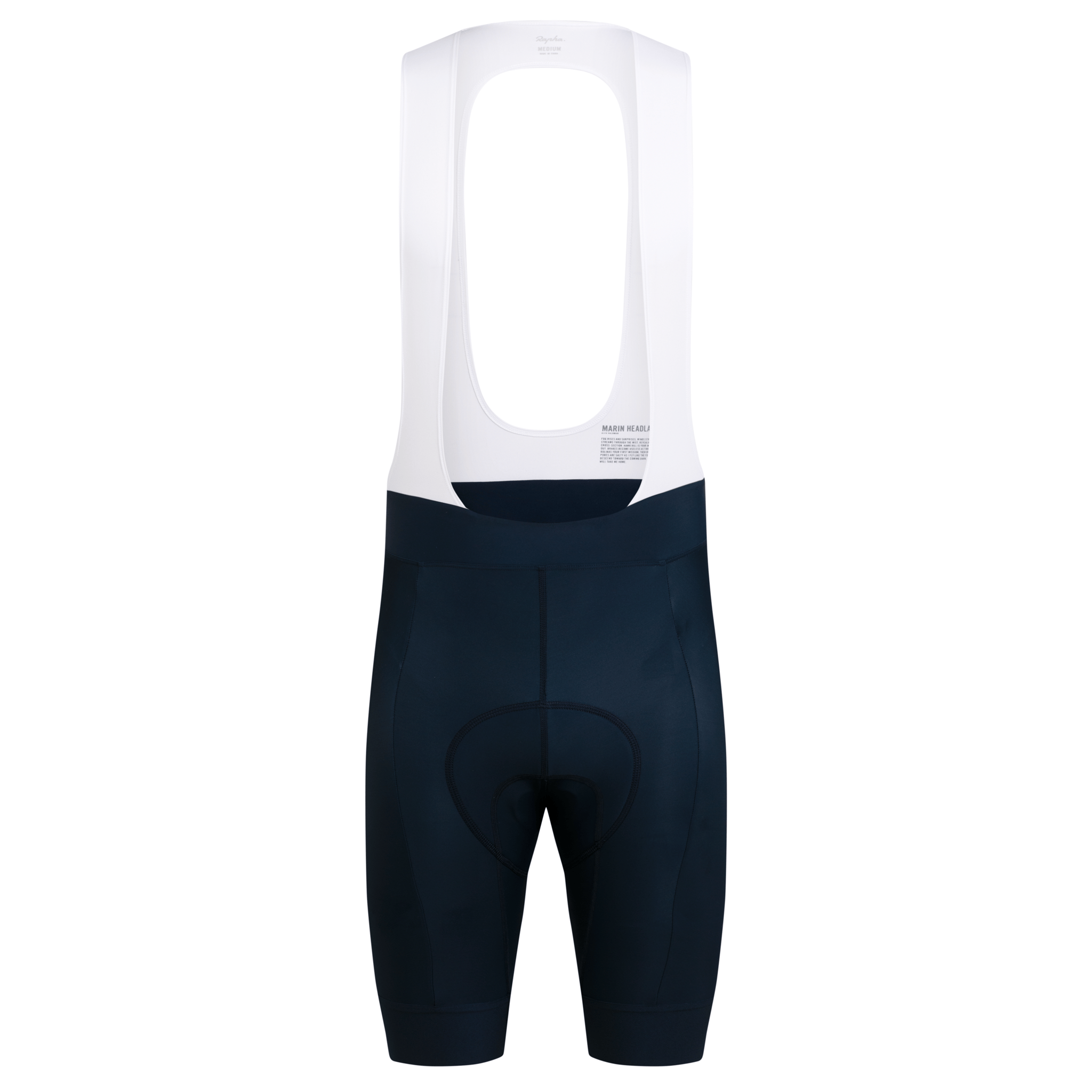 Rapha Men's Core Bib Shorts Dark Navy/White / XS Apparel - Clothing - Men's Bibs - Road
