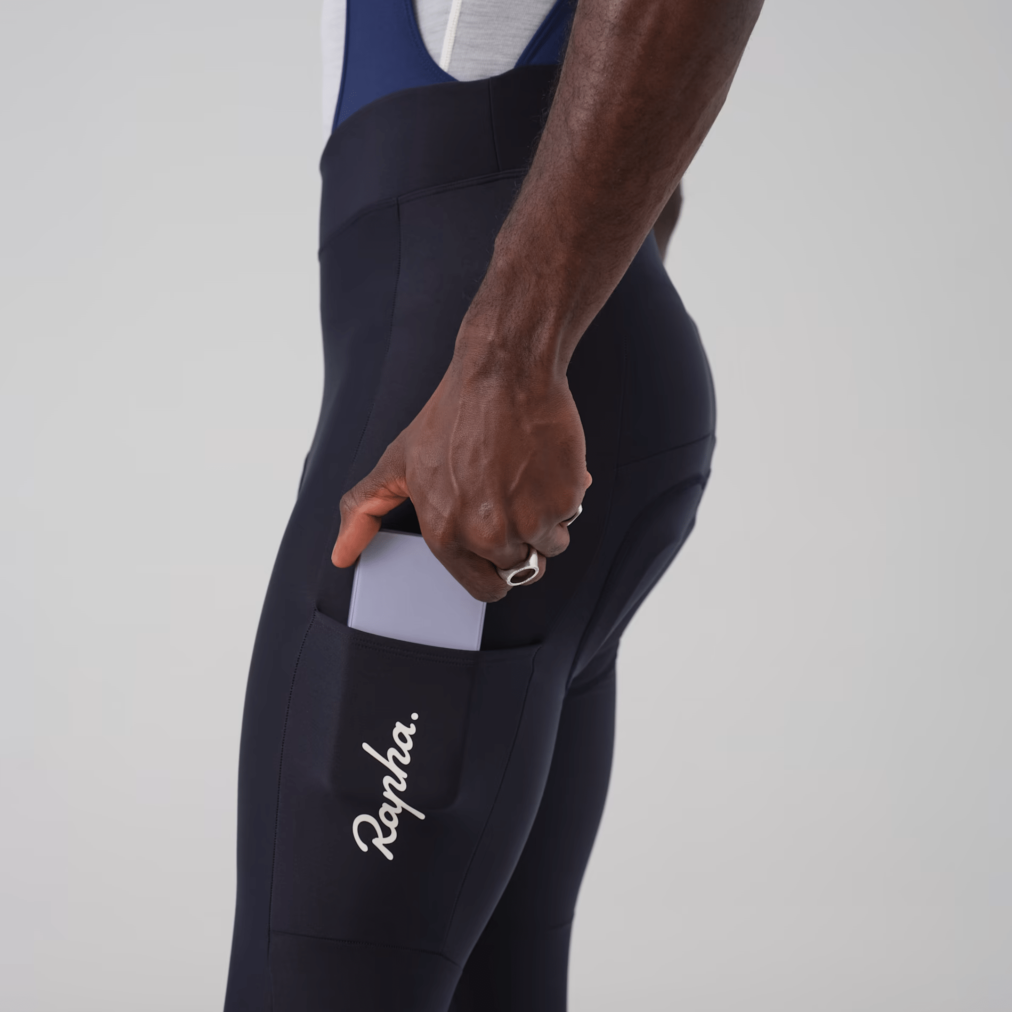 Rapha Men's Core Cargo Winter Tights with Pad Apparel - Clothing - Men's Bibs - Road - Bib Tights