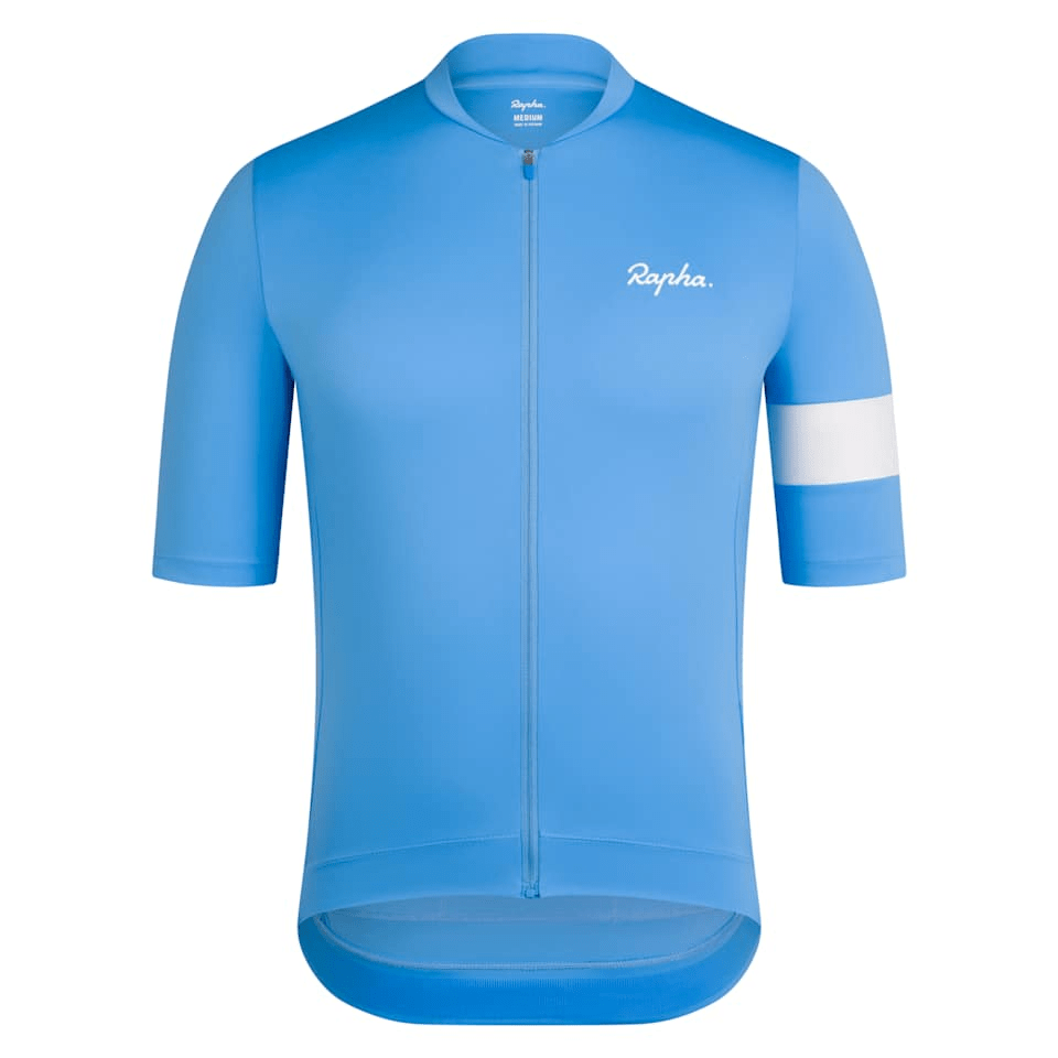 Rapha Men's Core Jersey All Aboard/White Alyssum / XS Apparel - Clothing - Men's Jerseys - Road