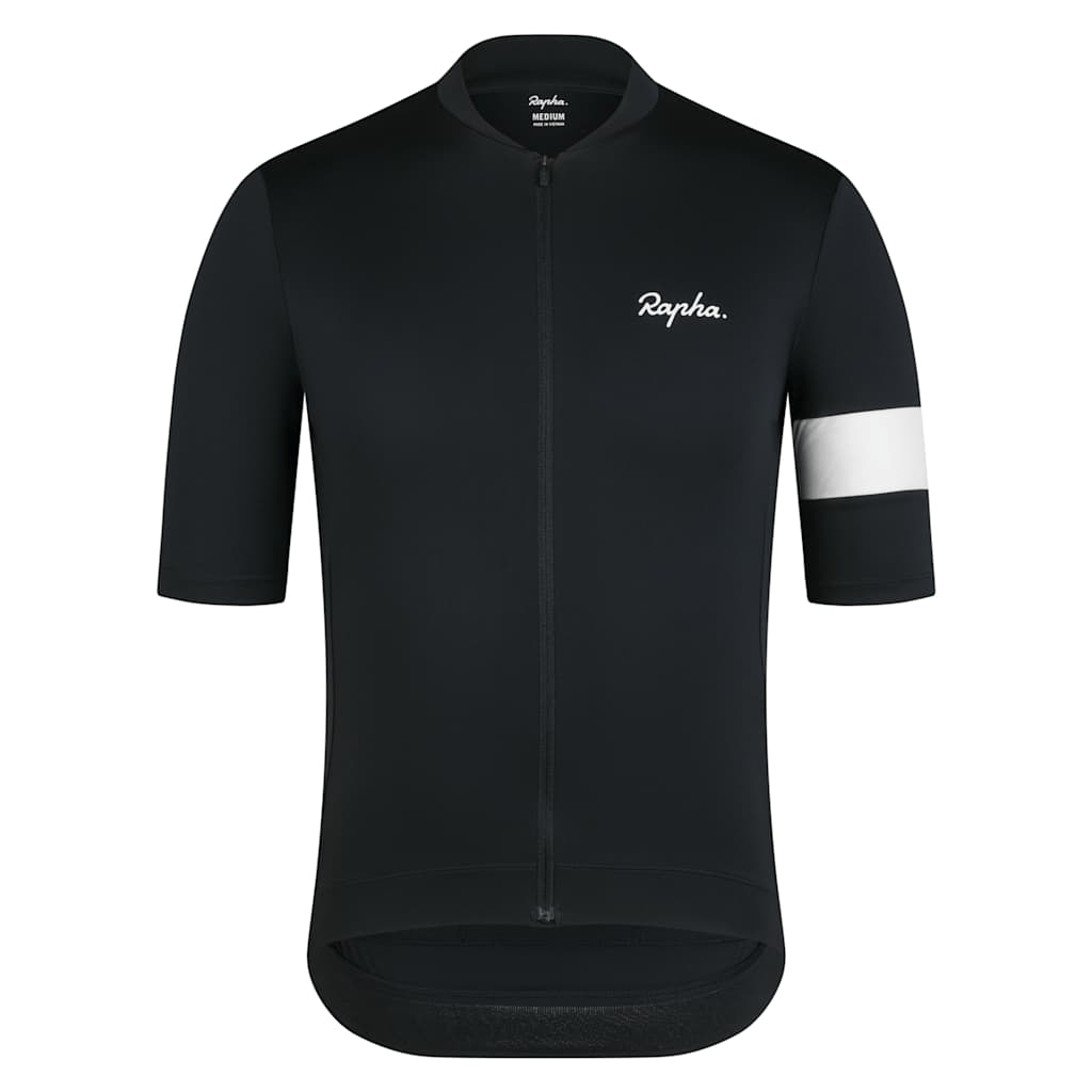 Rapha Men's Core Jersey Black / S Apparel - Clothing - Men's Jerseys - Road