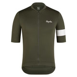 Rapha Men's Core Jersey Dark Green/White / XS Apparel - Clothing - Men's Jerseys - Road
