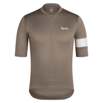 Rapha Men's Core Jersey Dark Tan/White / XS Apparel - Clothing - Men's Jerseys - Road